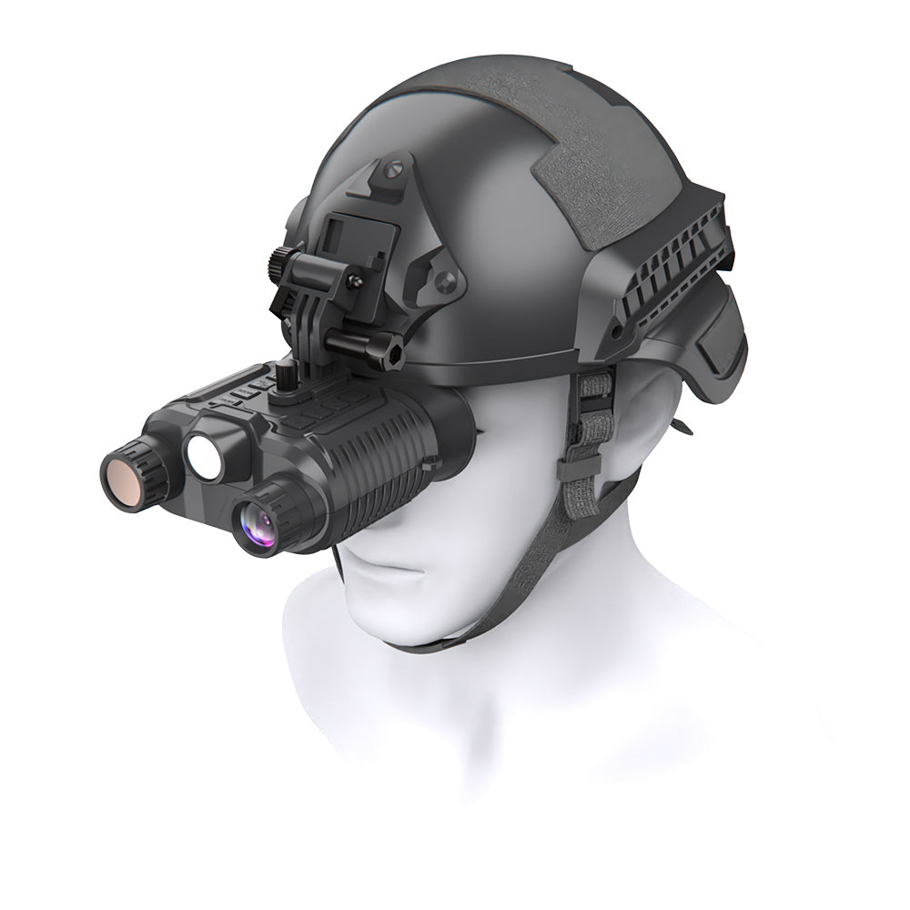 SINAIRSOFT New 4K UHD Helmet Mounted Night Vision Binoculars 36MP Head Mounted