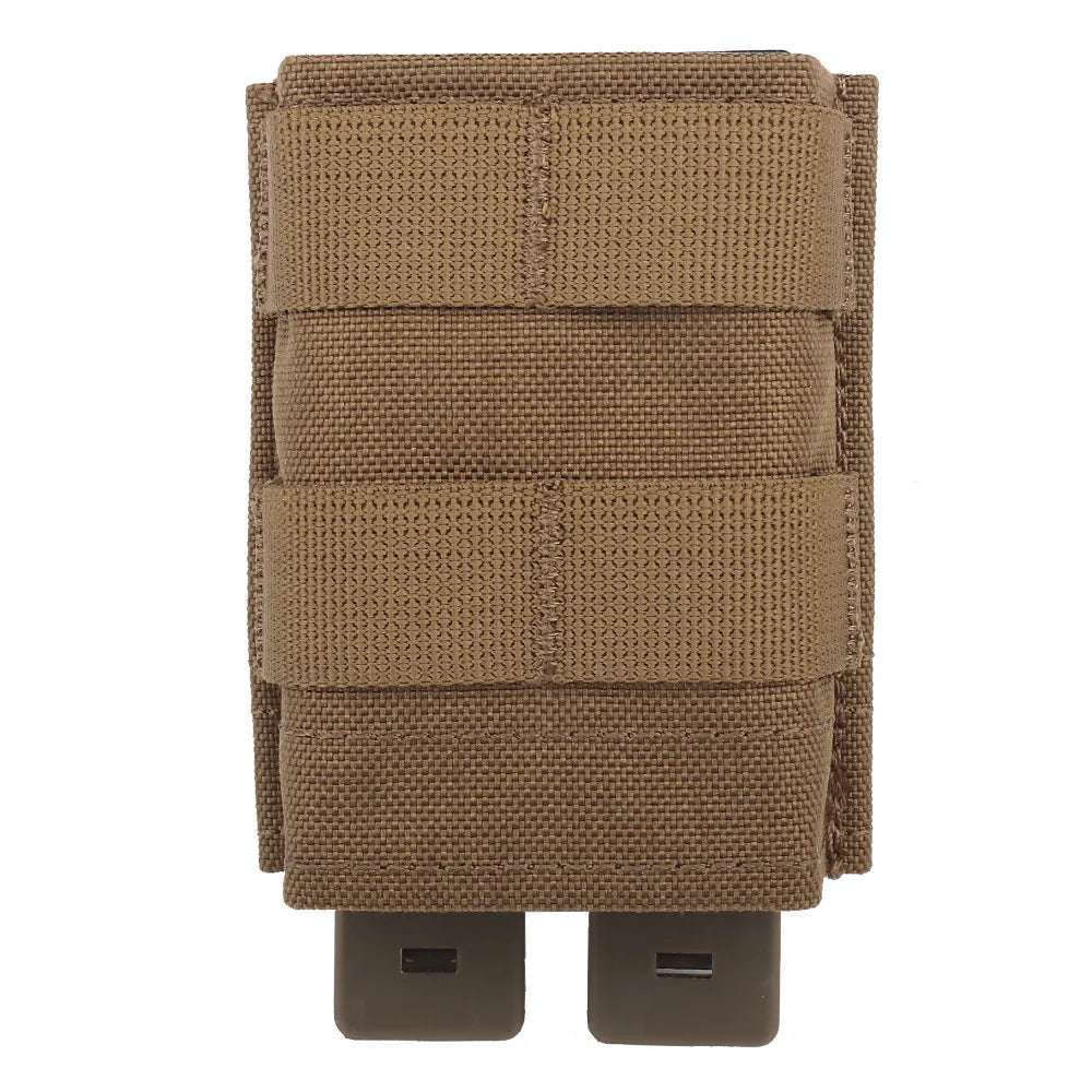 SINAIRSOFT Tactical FAST 5.56 Single Mag Pouch MOLLE Magazine Pouch   (Medium)