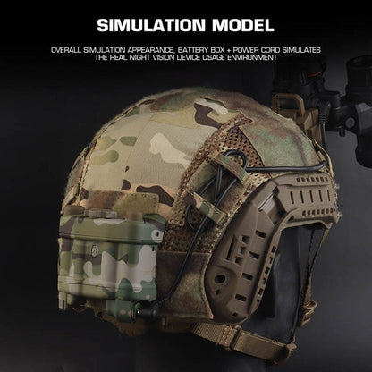 SINAIRSOFT Tactical NVG PVS-31 Battery Case Box Dummy No Function For Helmet Night Vision