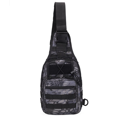 SINAIRSOFT Tactical Shoulder Bag Messenger Sling Chest Pack Molle Backpack