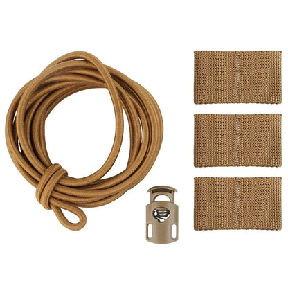 SINAIRSOFT Tactical National Flag Bungee Storage Elastic Fasten Strap Vest Fixed Cord Kits