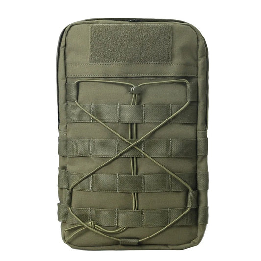 SINAIRSOFT Tactical Vest Back Panel Zipper on Backplate Airsoft Expansion Accessory Bag