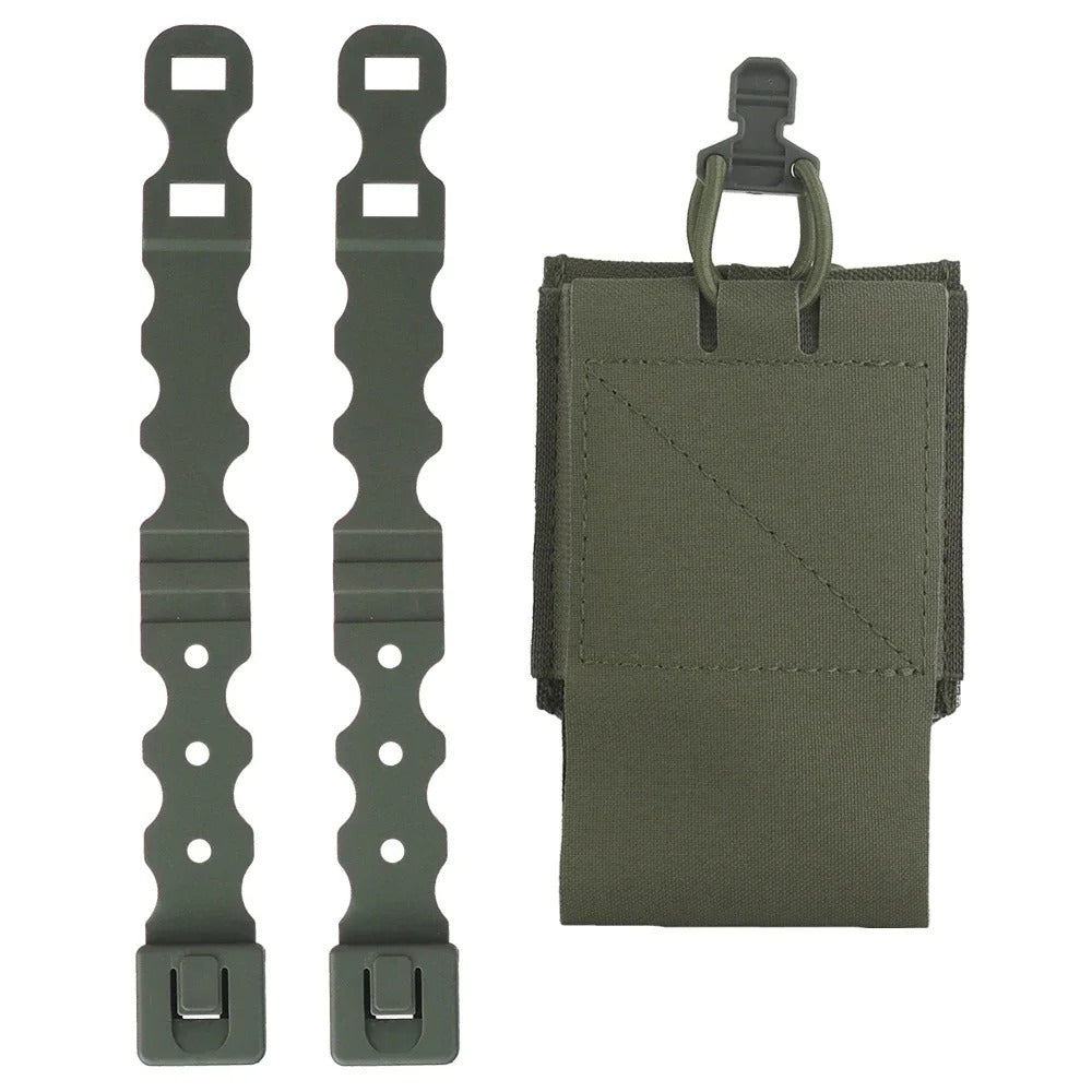 SINAIRSOFT Tactical Single Mag Pouch Elastic Large Rifle Magazine Pouch