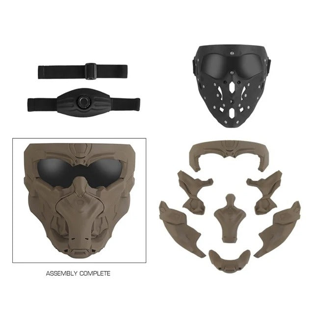 SINAIRSOFT Tactical Mask Cosplay DIY Movie Props