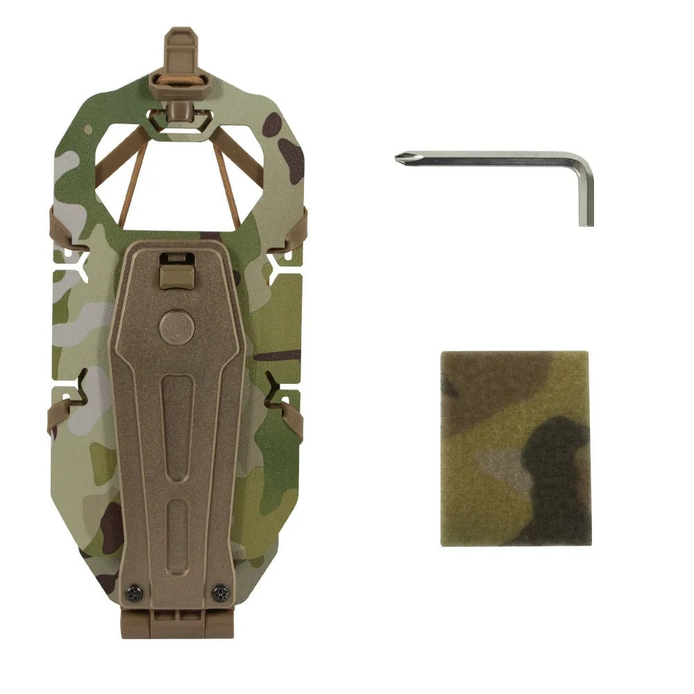 SINAIRSOFT Tactical Vest Molle Accessories Chest Strap Folding Navigation Board