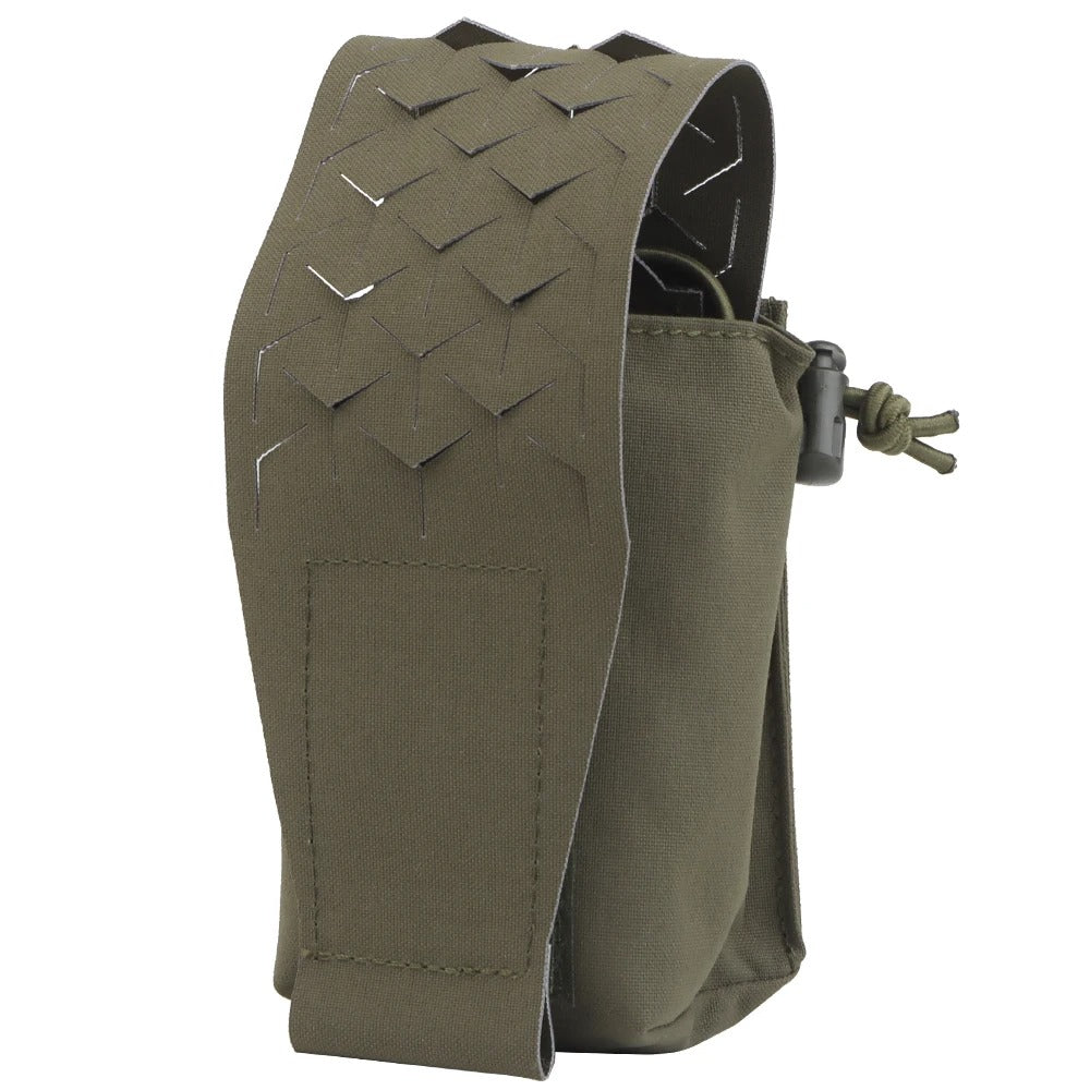 SINAIRSOFT SPUD Tactical Double 5.56 7.62 Mag Pouch Molle Radio Bag Storage Pack