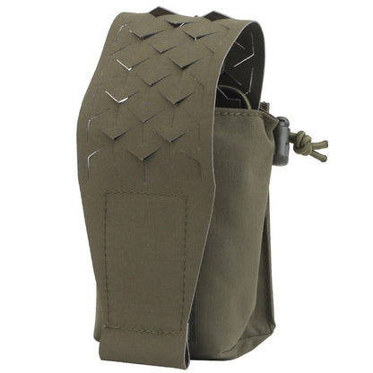SINAIRSOFT SPUD Tactical Double 5.56 7.62 Mag Pouch Molle Radio Bag Storage Pack