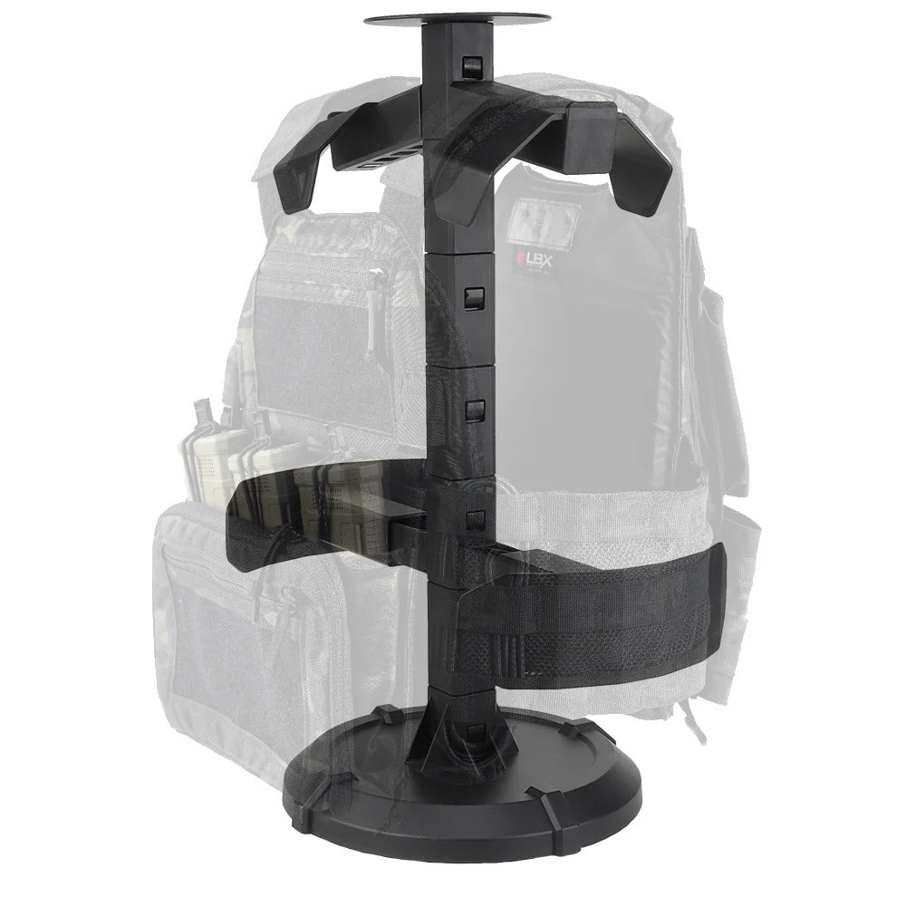 SINAIRSOFT Tactical Gear Stand Body Armor Helmet Equipment Display Plate