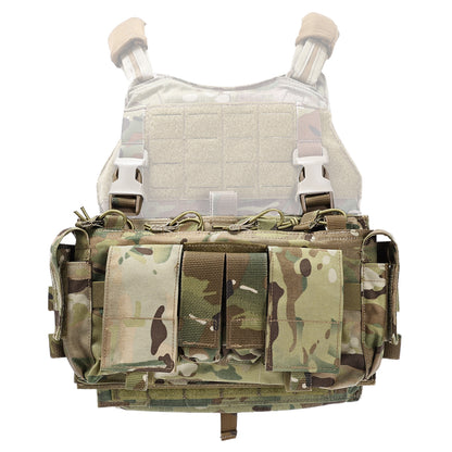 SINAIRSOFT Tactical Magazine MAG Pouch 9mm 5.56 For release buckle Vest Chest Rig