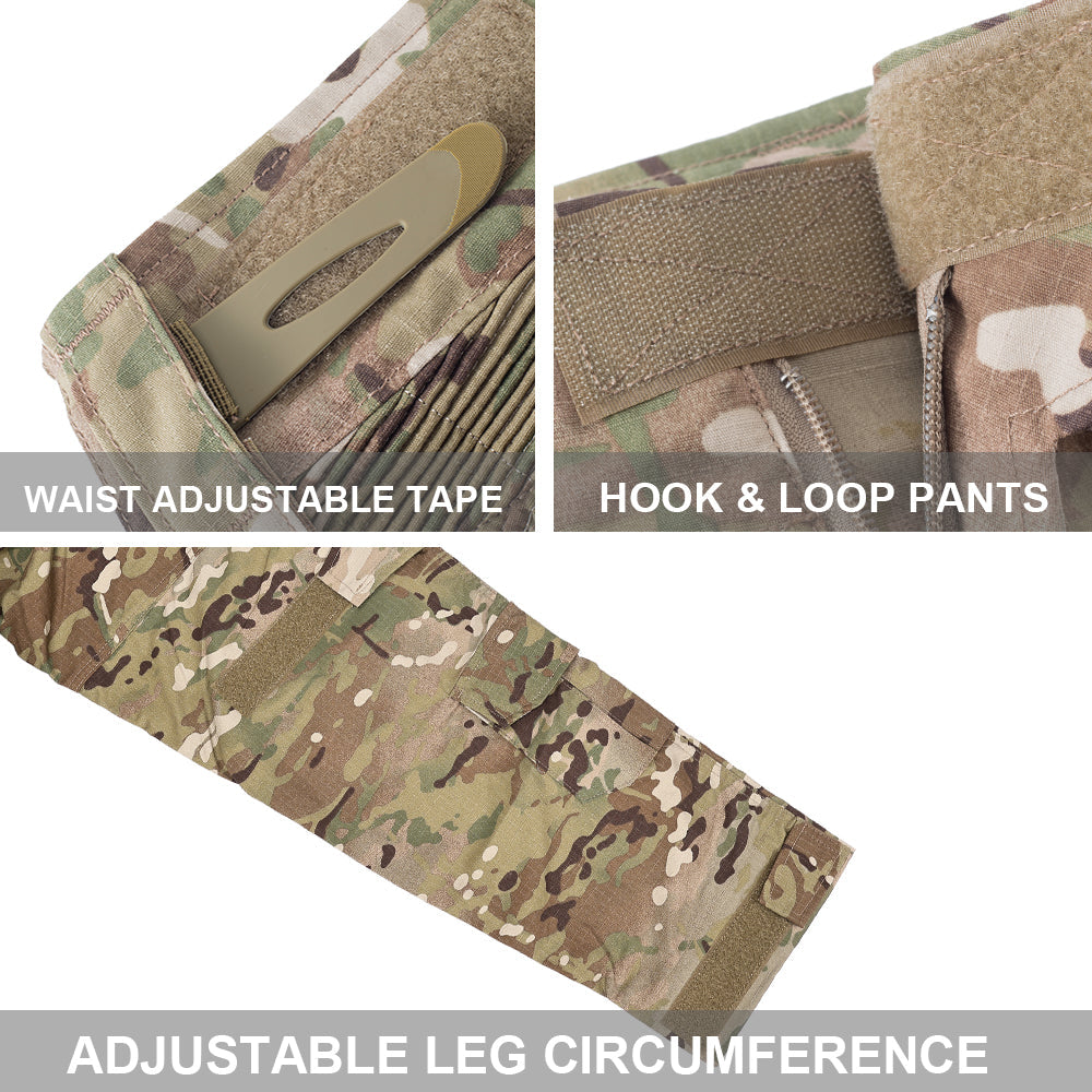 SINAIRSOFT Tactical Gen3 BDU Combat Camouflage Uniform Set