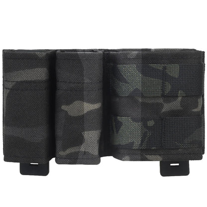 SINAIRSOFT Tactical 9mm 5.56 Magazine Pouch Open Top Mag Carrier MOLLE Rifle Pistol Holder