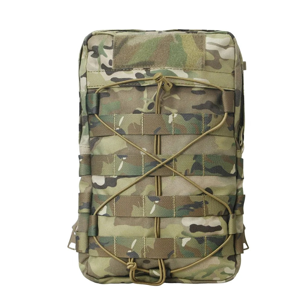 SINAIRSOFT Tactical Vest Back Panel Zipper on Backplate Airsoft Expansion Accessory Bag