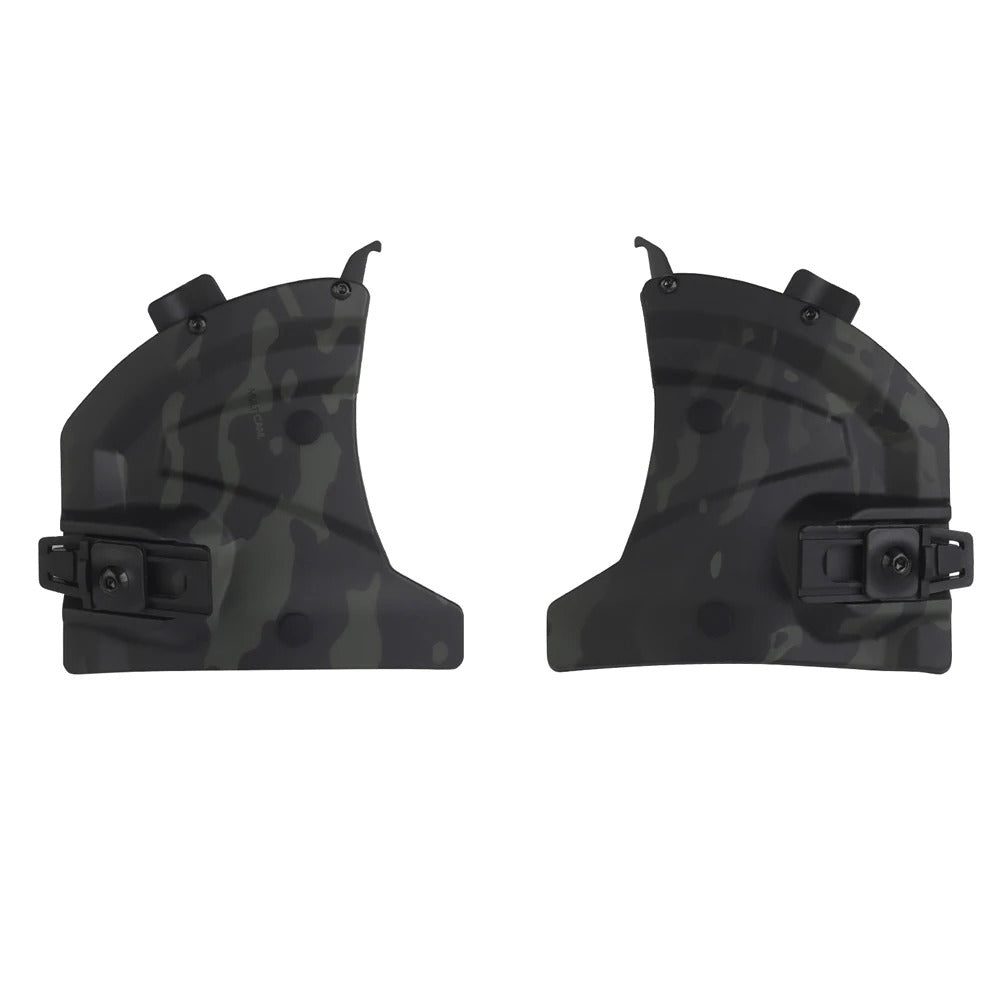 SINAIRSOFT Tactical Helmet 3.0 Guide Rail Side Ear Cover Protection Earmuffs Accessories