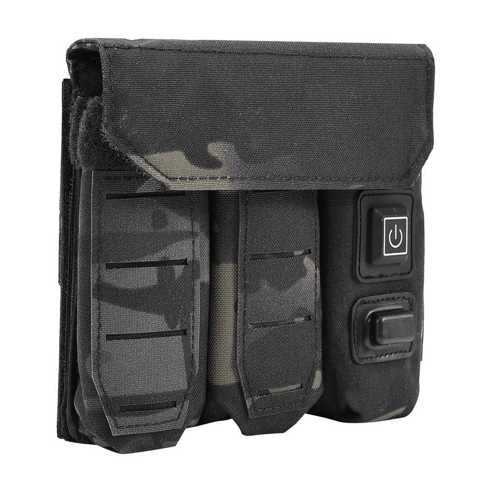 SINAIRSOFT Tactical Molle 9mm Magazine Mag Pouch Pistol USB Power Thermostat
