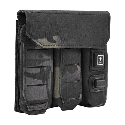 SINAIRSOFT Tactical Molle 9mm Magazine Mag Pouch Pistol USB Power Thermostat