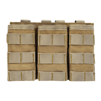 SINAIRSOFT Tactical Molle Triple Magazine Pouch 5.56 7.62 Rifle Mag Holder Airsoft