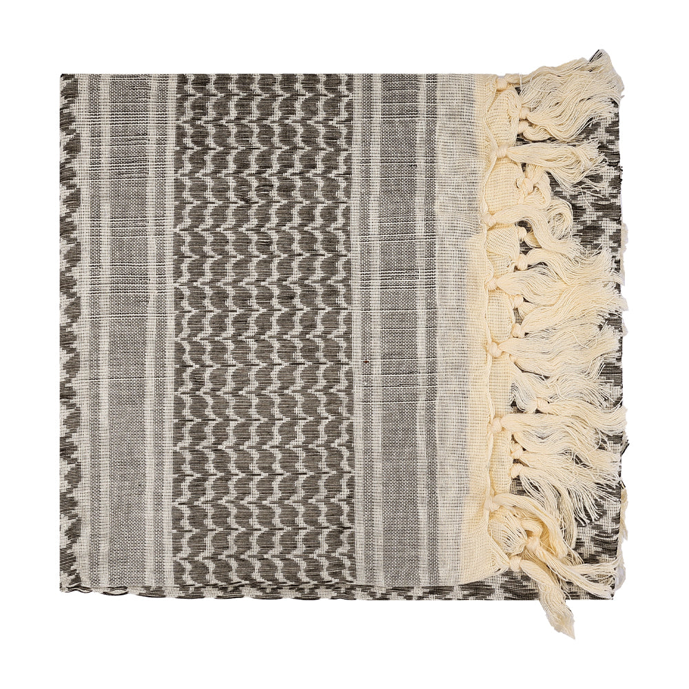 SINAIRSOFT 100% Cotton Shemagh Scarf Arab Tactical Desert Keffiyeh Head Wrap