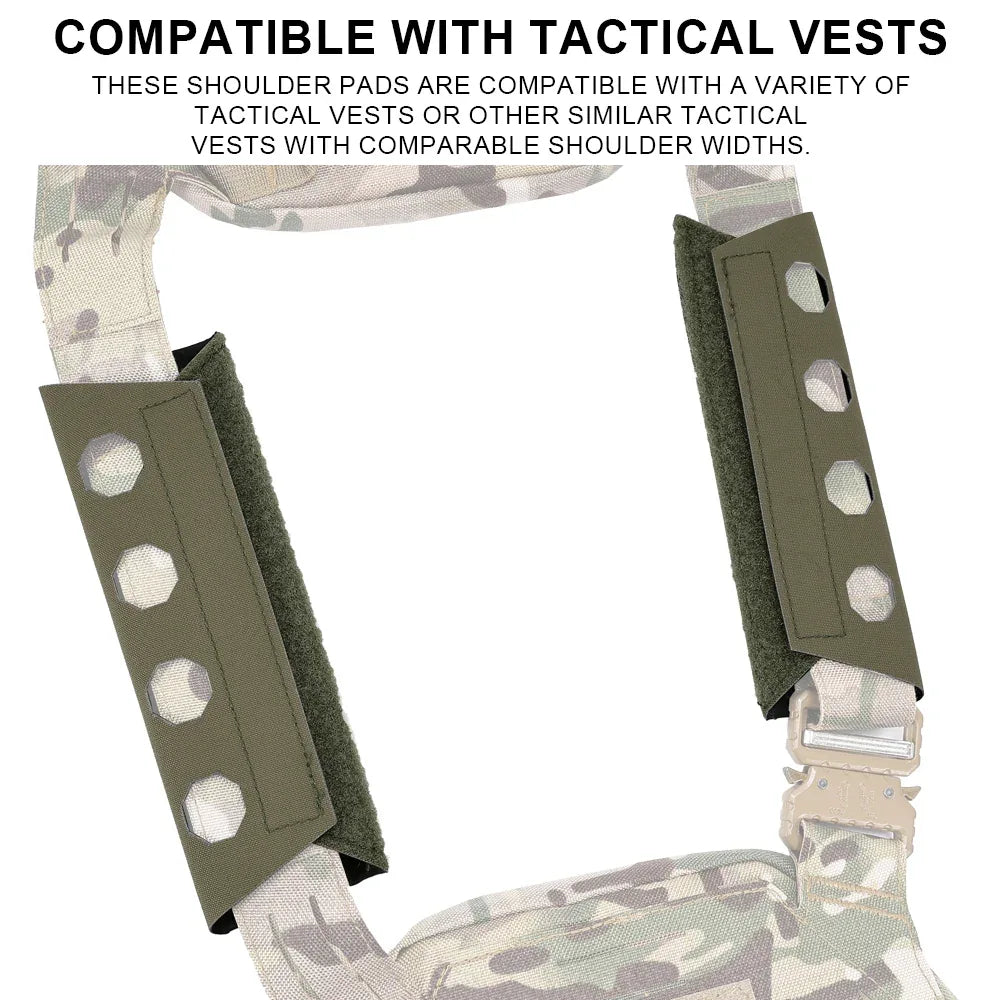 SINAIRSOFT Tactical Vest Shoulder Pads Airsoft For FCSK FCPC LV119 Vest Plate Carrier