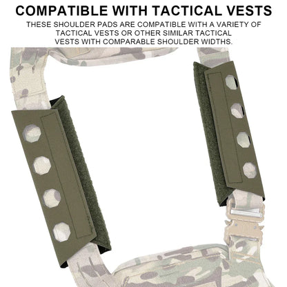 SINAIRSOFT Tactical Vest Shoulder Pads Airsoft For FCSK FCPC LV119 Vest Plate Carrier