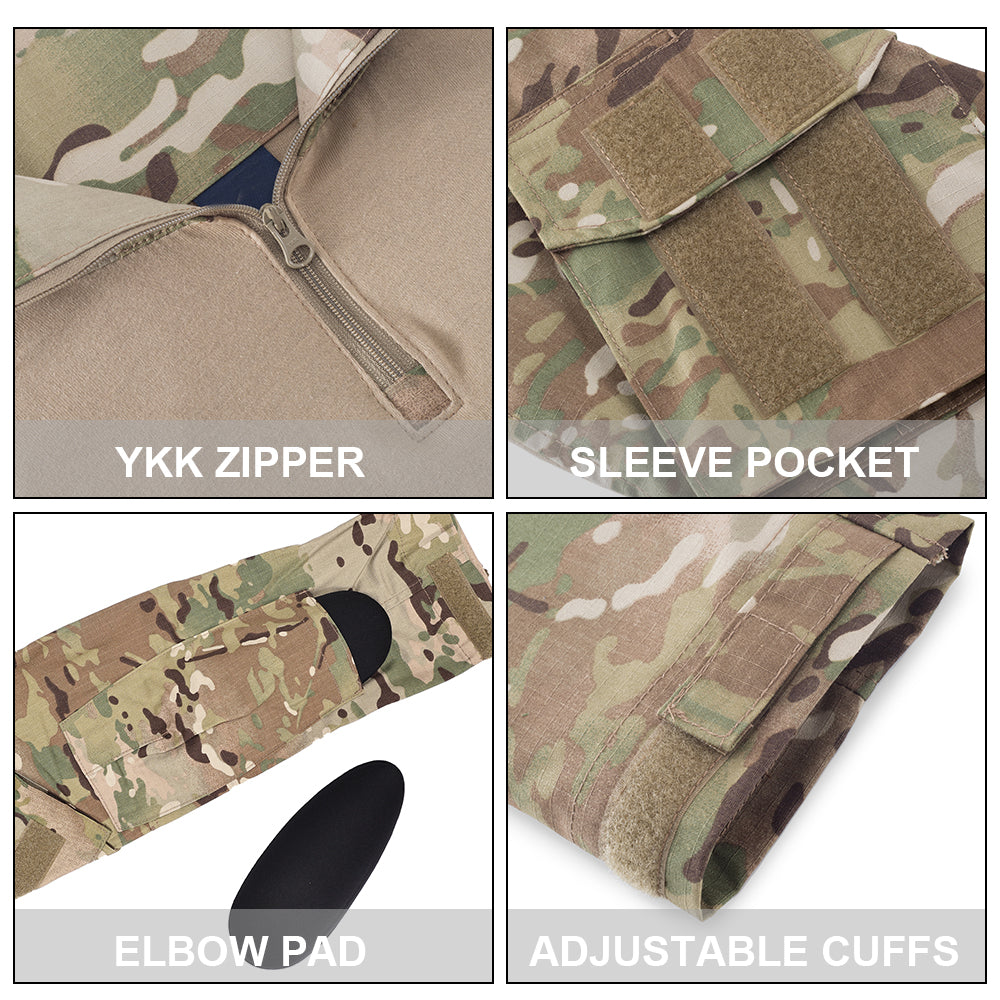 SINAIRSOFT Tactical Gen3 BDU Combat Camouflage Uniform Set