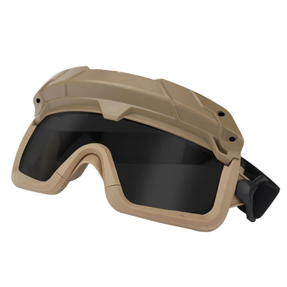 SINAIRSOFT Tactical Helmet Safety Goggles  Hunting Protective Glasses