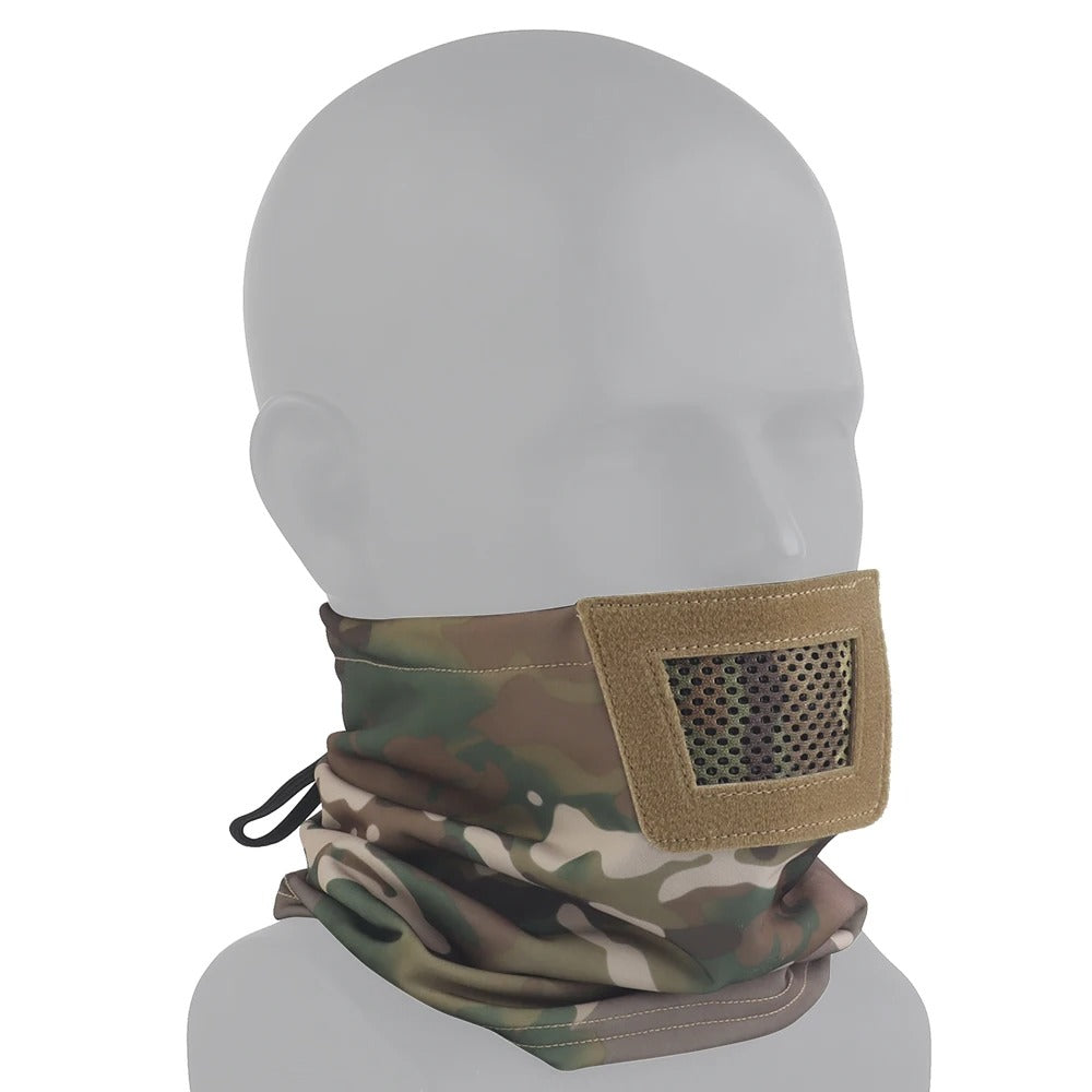SINAIRSOFT Tactical Knight Mask Foldable Protective Half Face Mask