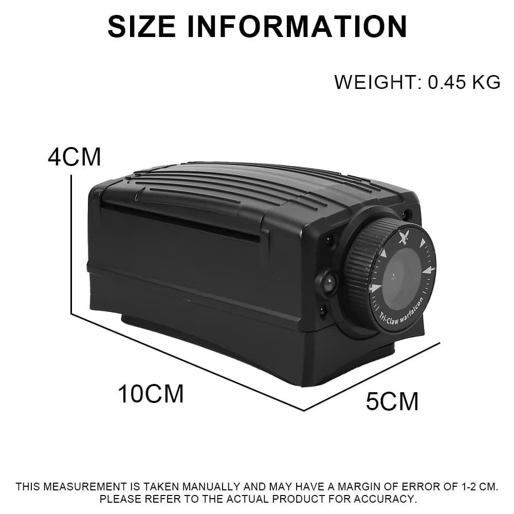 SINAIRSOFT Tactical Helmet Recorder II - 4K 30FPS Action Camera with Night Vision & MOLLE Mount for Airsoft, Hunting, Law Enforcement