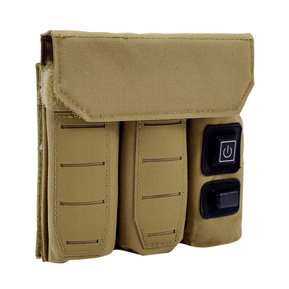 SINAIRSOFT Tactical Molle 9mm Magazine Mag Pouch Pistol USB Power Thermostat