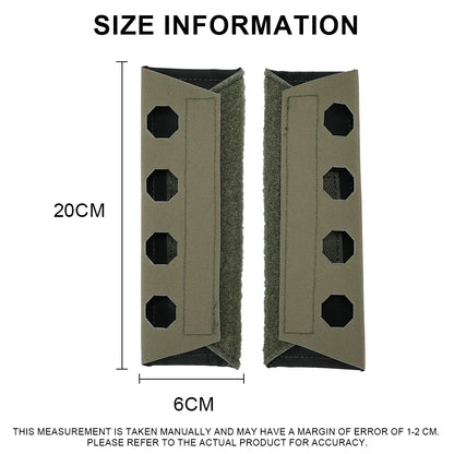 SINAIRSOFT Tactical Vest Shoulder Pads Airsoft For FCSK FCPC LV119 Vest Plate Carrier