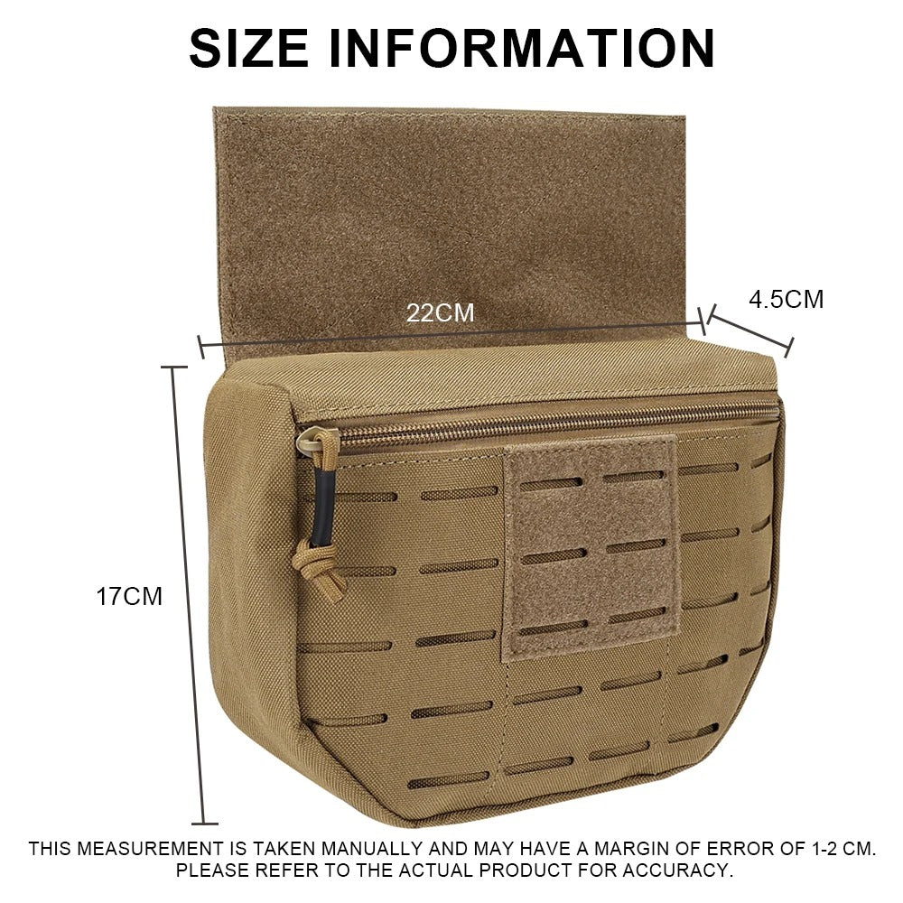 SINAIRSOFT Tactical Pouch Front Pocke Outdoor EDC Pack Men Molle Waist Pouch