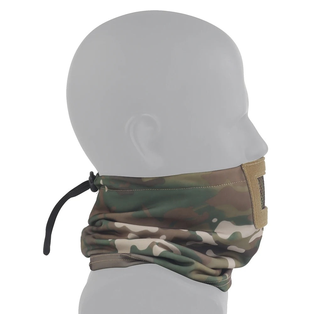 SINAIRSOFT Tactical Knight Mask Foldable Protective Half Face Mask