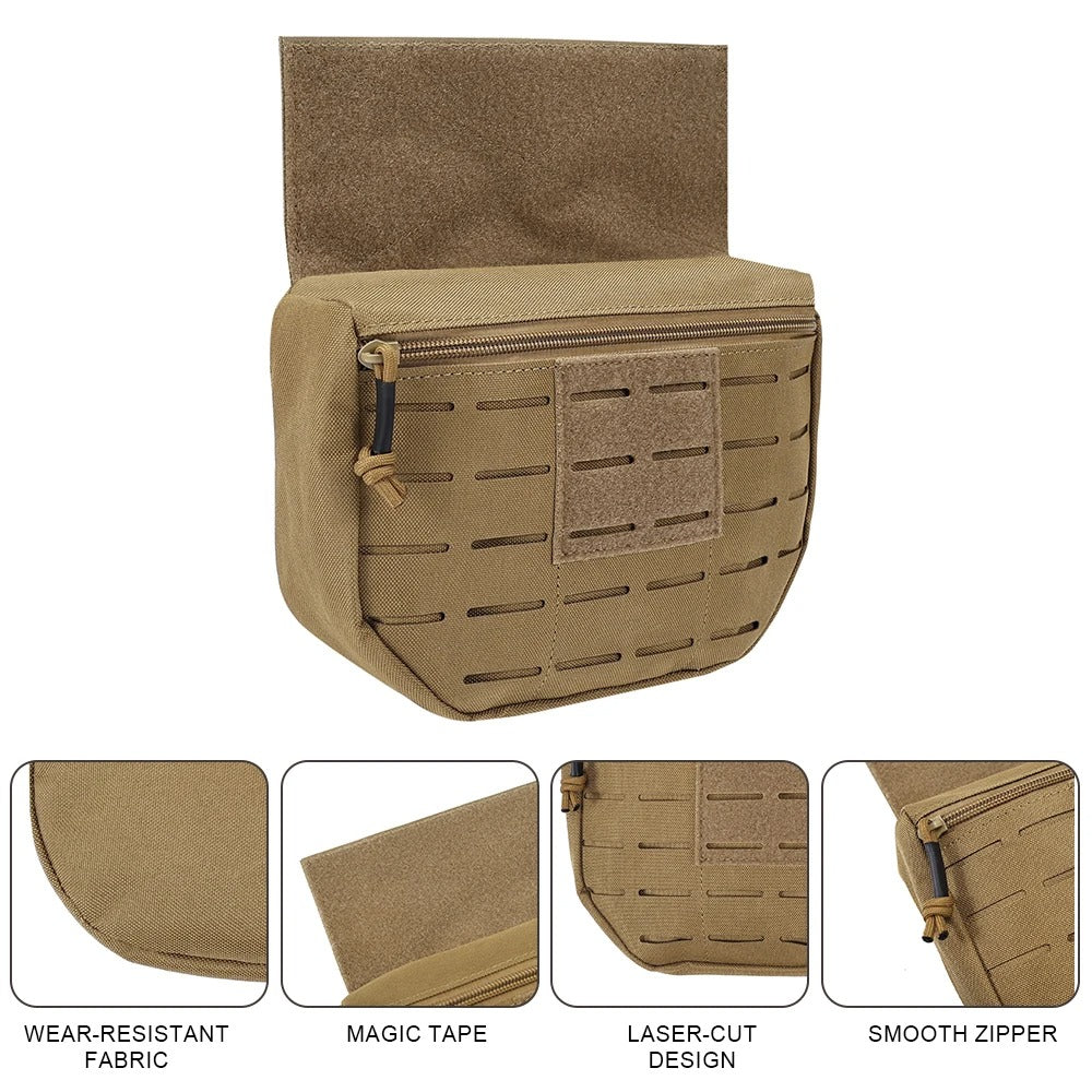 SINAIRSOFT Tactical Pouch Front Pocke Outdoor EDC Pack Men Molle Waist Pouch