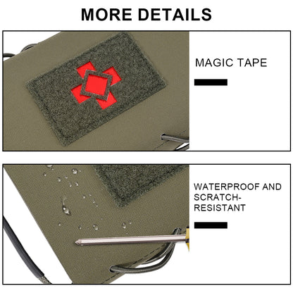 SINAIRSOFT Tactical Medical Pouch Detachable First Aid Kit Laser Cut EDC MOLLE IFAK Pack