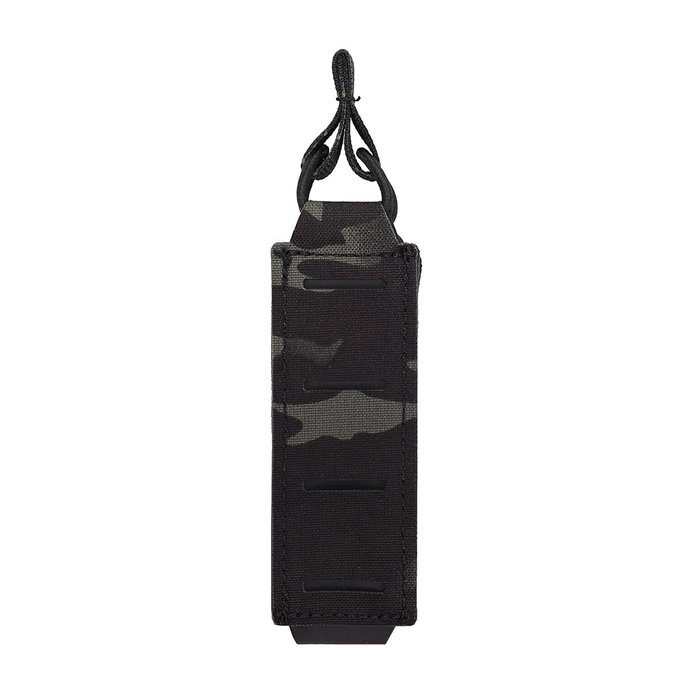 SINAIRSOFT Tactical Molle Pistol 9mm Single Magazine Pouch Flashlight