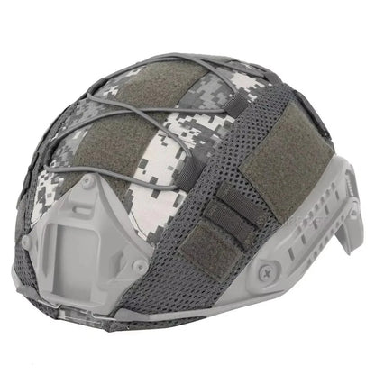 SINAIRSOFT Tactical Helmet Cover W/ mesh for Airsoft Hunting Fast Helmet Headwear