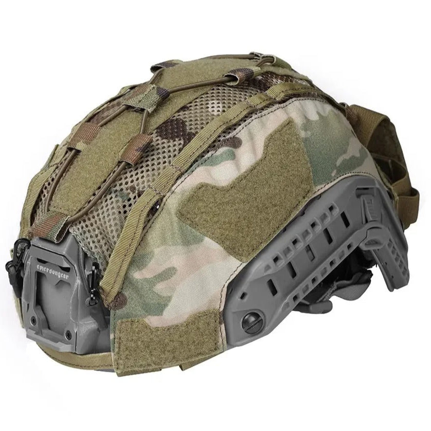 EMERSONGEAR Tactical Ultra-High Cut Gen2 SF Helmet Cover Camo Helmet Cloth