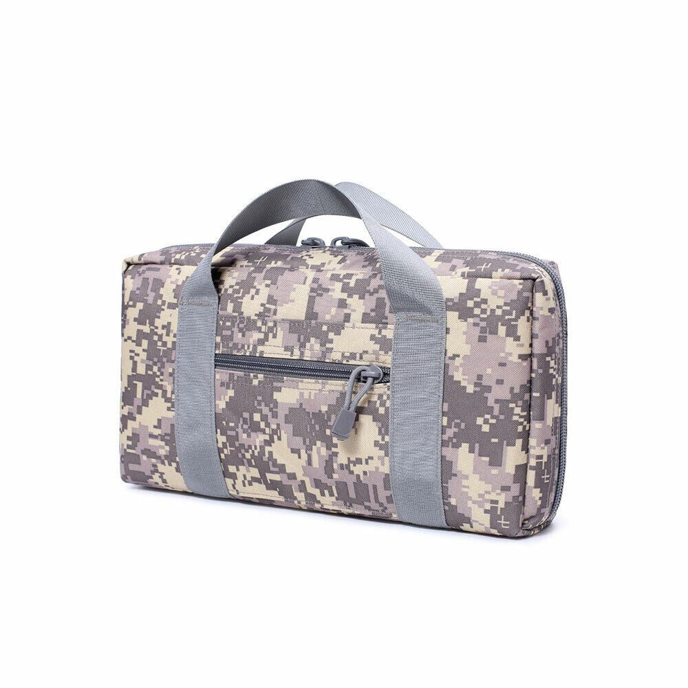 SINAIRSOFT Tactical Pistol Bag Gun Storage Case Handgun Carry Range Pouch