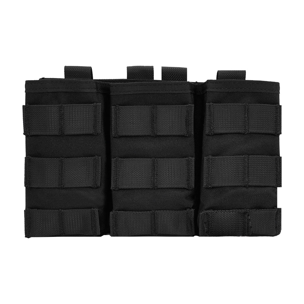 SINAIRSOFT Tactical Molle Triple Magazine Pouch 5.56 7.62 Rifle Mag Holder Airsoft