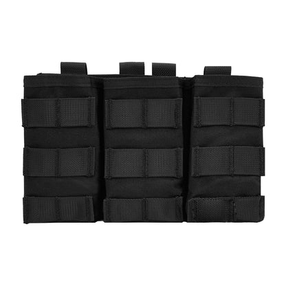SINAIRSOFT Tactical Molle Triple Magazine Pouch 5.56 7.62 Rifle Mag Holder Airsoft