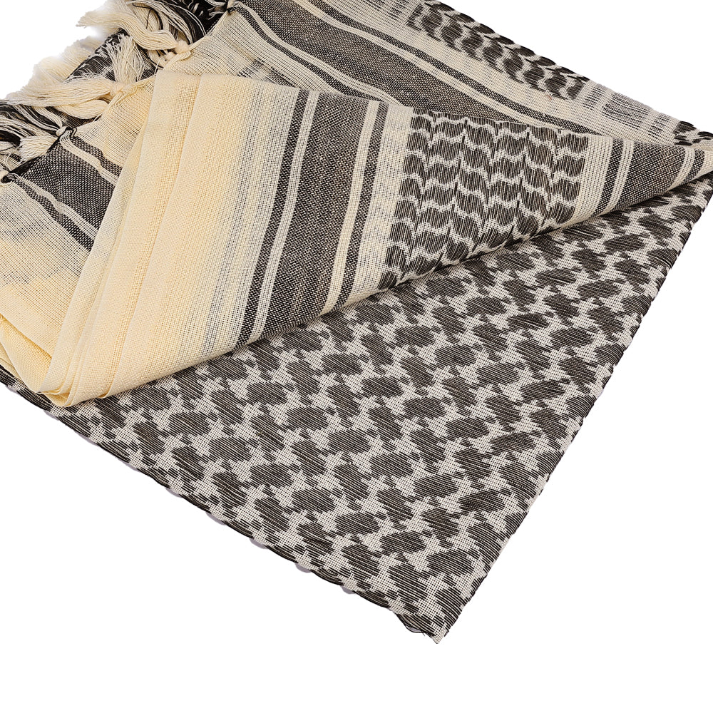 SINAIRSOFT 100% Cotton Shemagh Scarf Arab Tactical Desert Keffiyeh Head Wrap