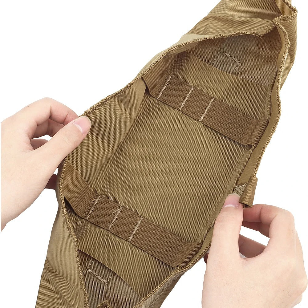 SINAIRSOFT Tactical Rolling Up Medical Pouch IFAK Storage Belly Bag D3 CRM Vest