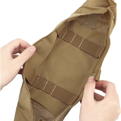 SINAIRSOFT Tactical Rolling Up Medical Pouch IFAK Storage Belly Bag D3 CRM Vest