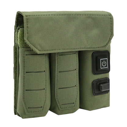 SINAIRSOFT Tactical Molle 9mm Magazine Mag Pouch Pistol USB Power Thermostat