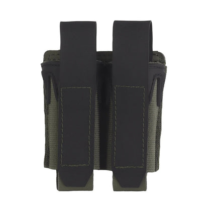 SINAIRSOFT Camo Style Pistol Mag Pouch MOLLE Fast 9MM Single Mag Pouch