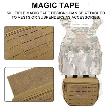 SINAIRSOFT Tactical Pouch Front Pocke Outdoor EDC Pack Men Molle Waist Pouch