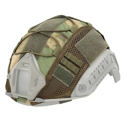 SINAIRSOFT Tactical Helmet Cover W/ mesh for Airsoft Hunting Fast Helmet Headwear