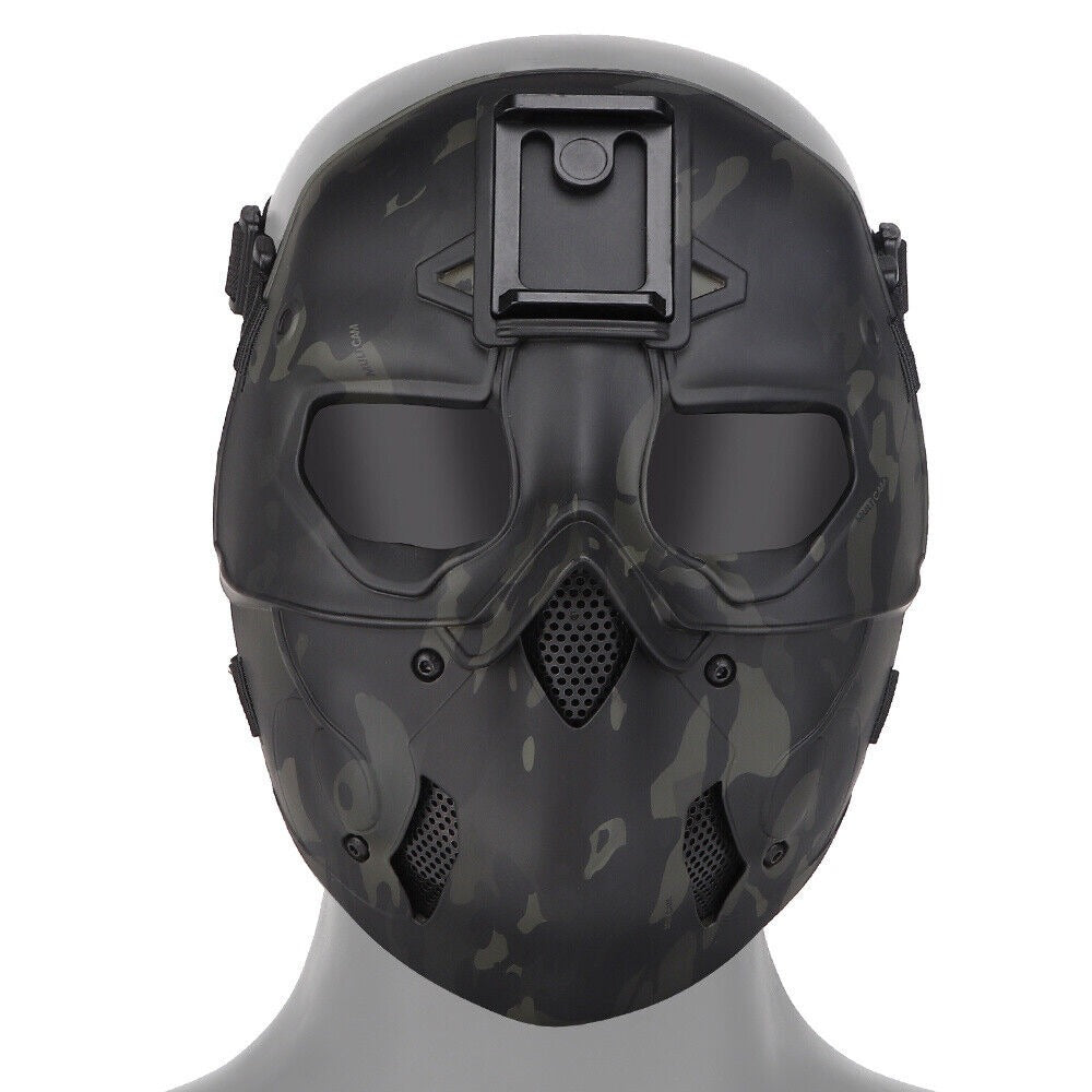 SINAIRSOFT Full Face Tactical Breathable W/ Headgear Mask