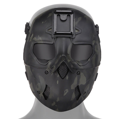 SINAIRSOFT Full Face Tactical Breathable W/ Headgear Mask