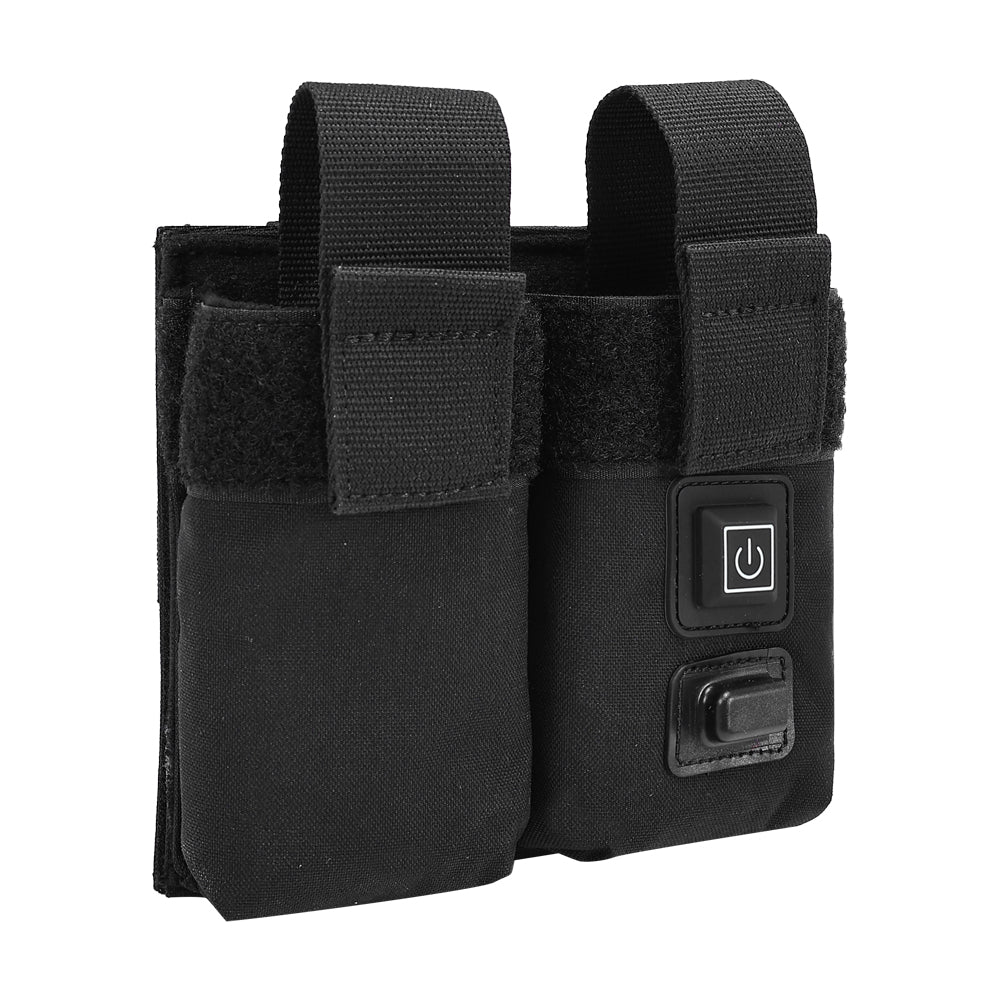 SINAIRSOFT Molle Tactical M4 Double Magazine Pouch Warmer Function Holster
