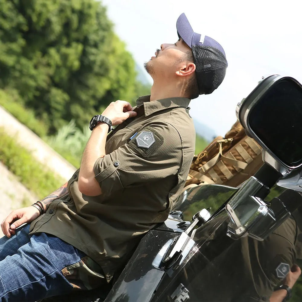 EMERSONGEAR Tactical Shirt Men's Breathable Ventilation Quick-Dry Multi-Pocket  Shirt